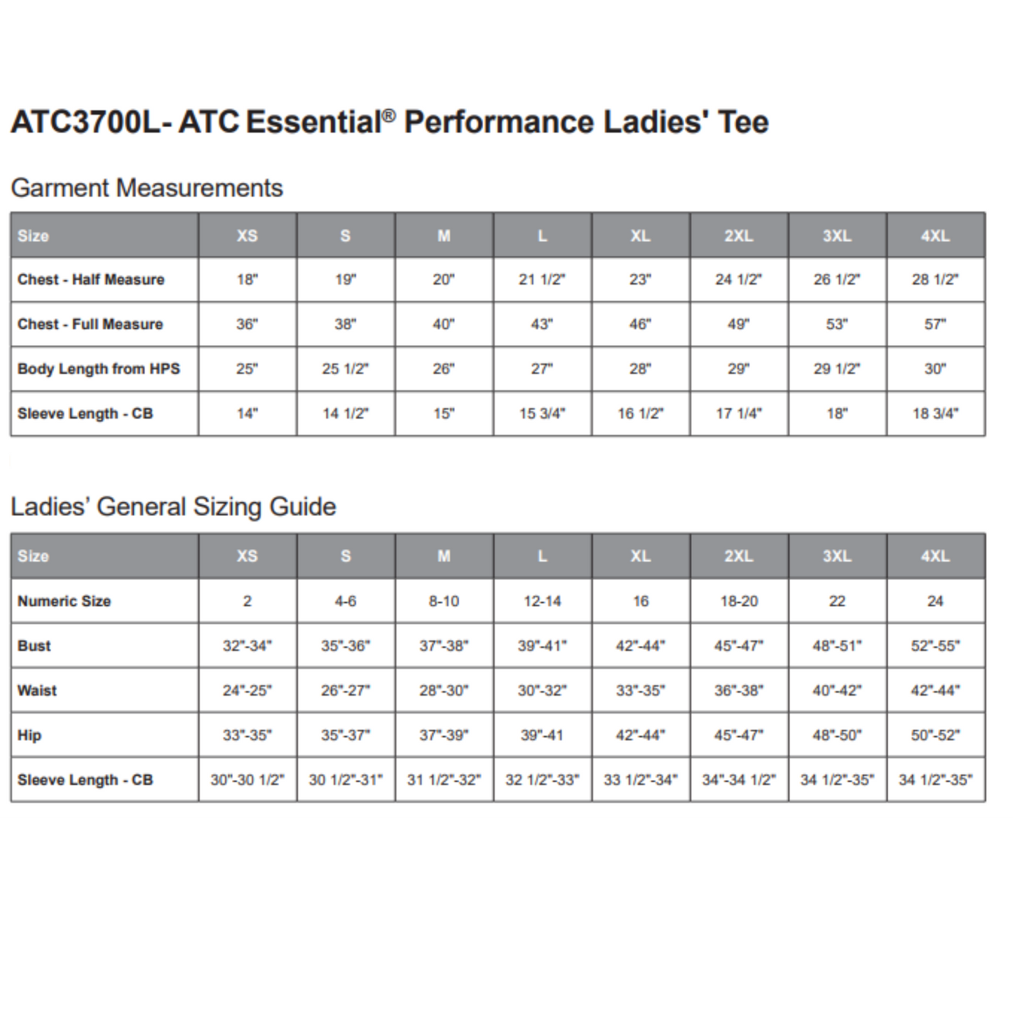 ATC Ladies Dri Fit Tee
